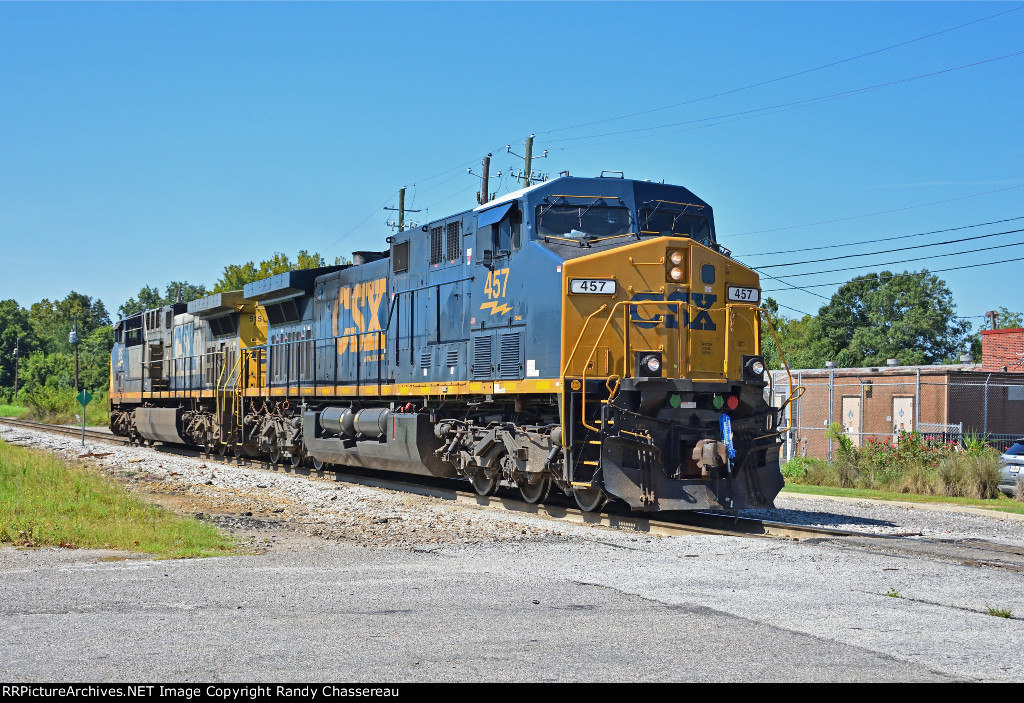 CSXT 457 and 515, D610-13